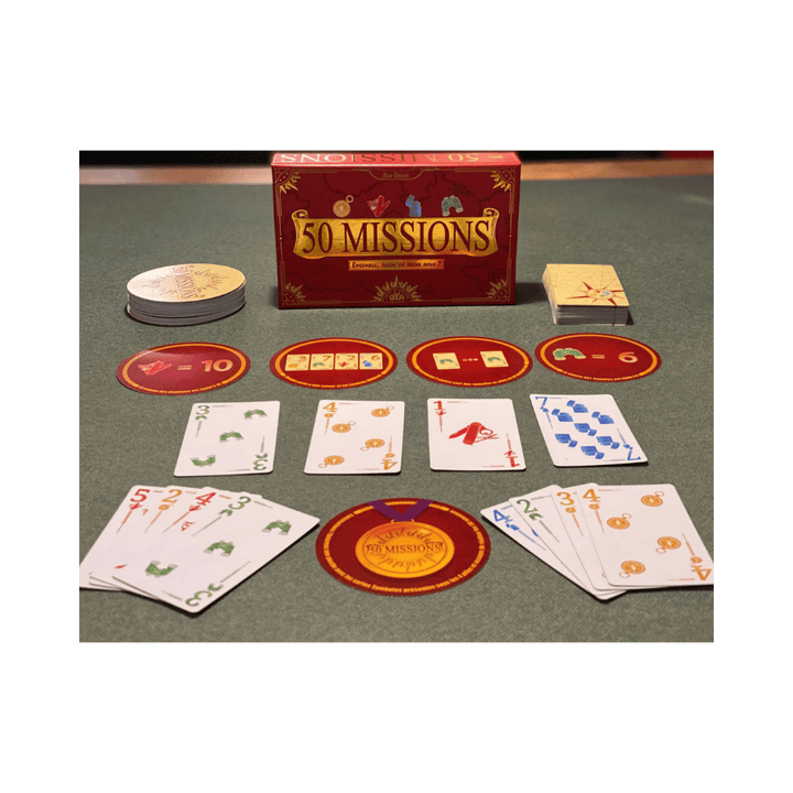 50 missions (FR) JEUX - Jeux de cartes