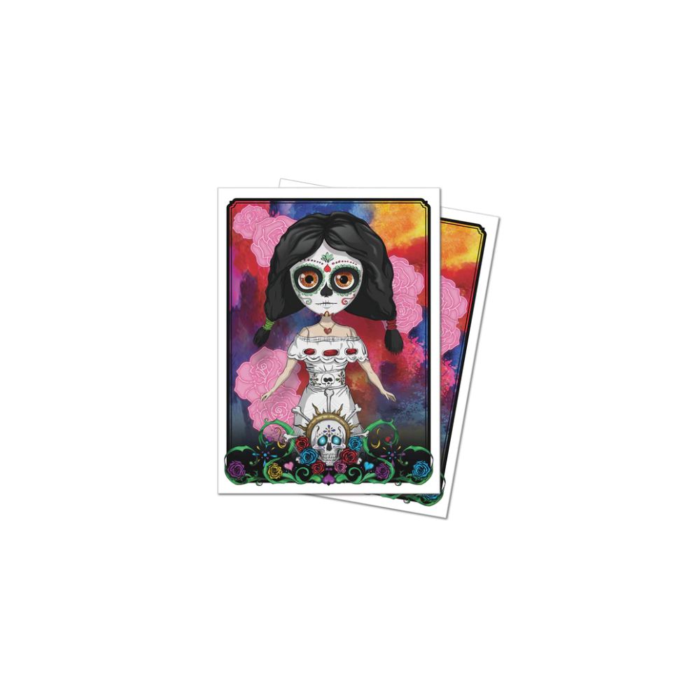 Sleeves: Dia De Los Muertos Doll (50) - Achat en ligne protège-cartes