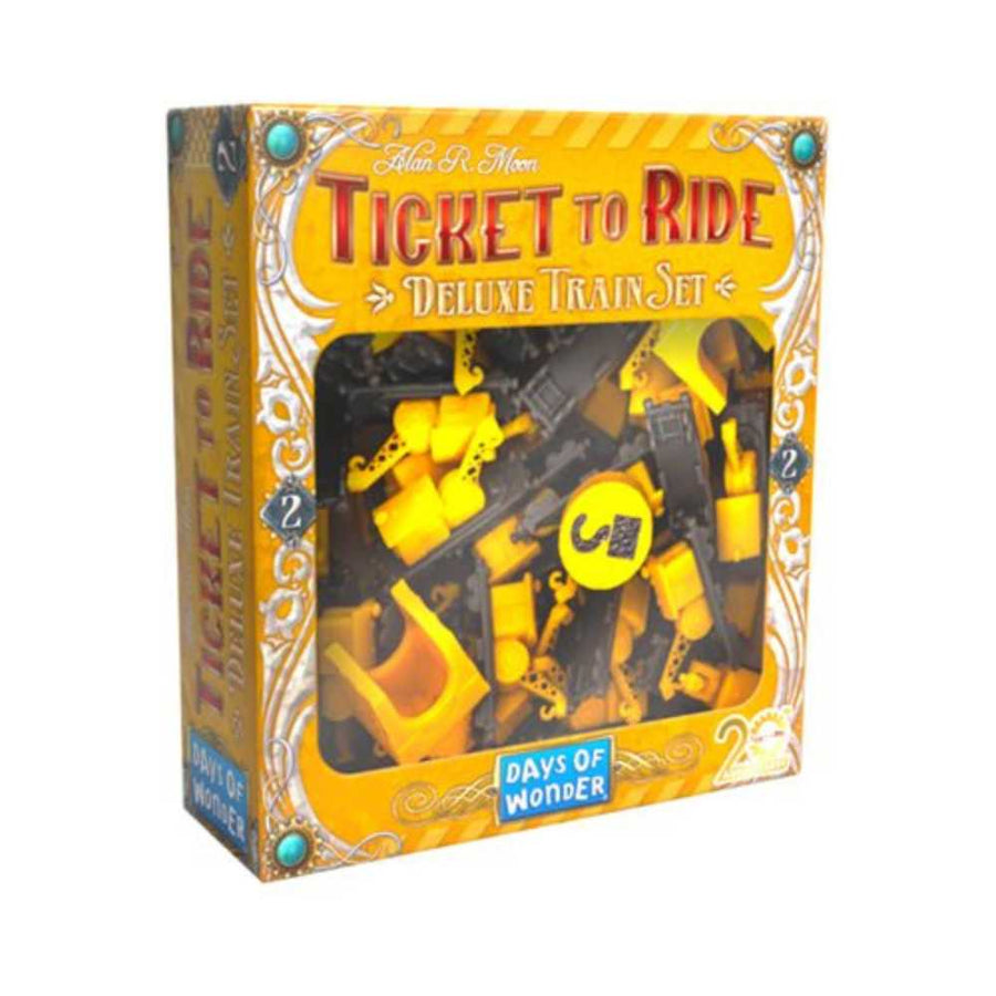Ticket to Ride - 20th Anniversary Deluxe Train Set - Jaune Accessoires - Pièces de jeu