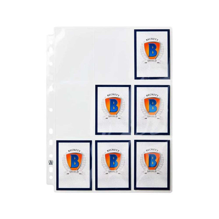 Beckett Shield - Page protectrice - 9 cartes Accessoires - Protecteurs de cartes - Cartables et portfolios