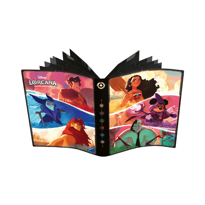 Disney Lorcana: Portfolio - Shimmering Skies Accessoires - Protecteurs de cartes - Cartables et portfolios