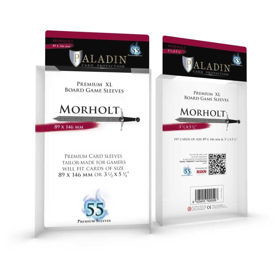 Paladin Sleeves - Morholt - 89 × 146 mm (55) Accessoires - Protecteurs de cartes - Protecteurs (Sleeves) - Formats non-standards