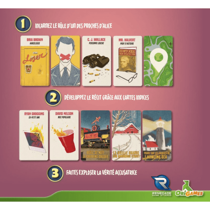 Alice is missing (FR) JEUX - Détective & évasion