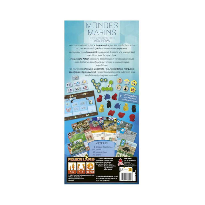 Ark Nova: Ext. Mondes marins (FR) JEUX - Stratégie - Stratégie avancé