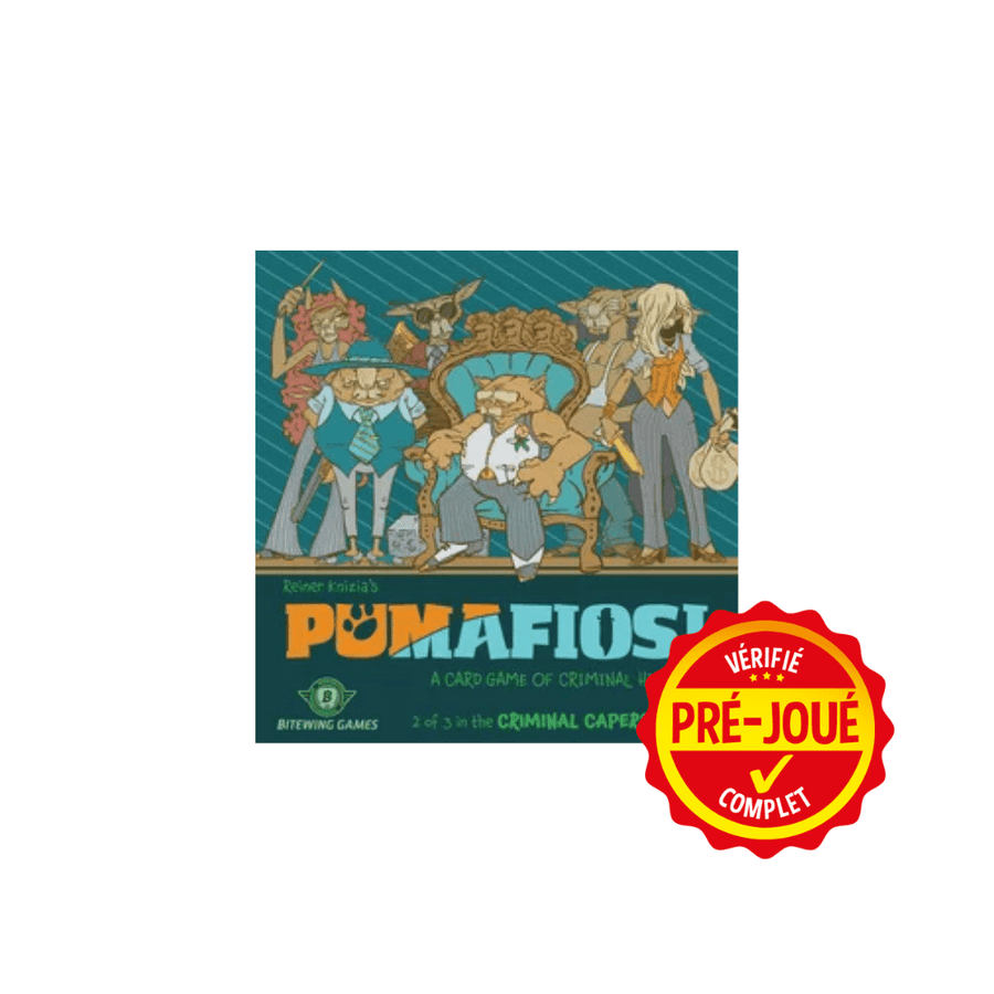 Pumafiosi (EN) (pré-joué) BAZAR - Bazar - Ambiance (party)