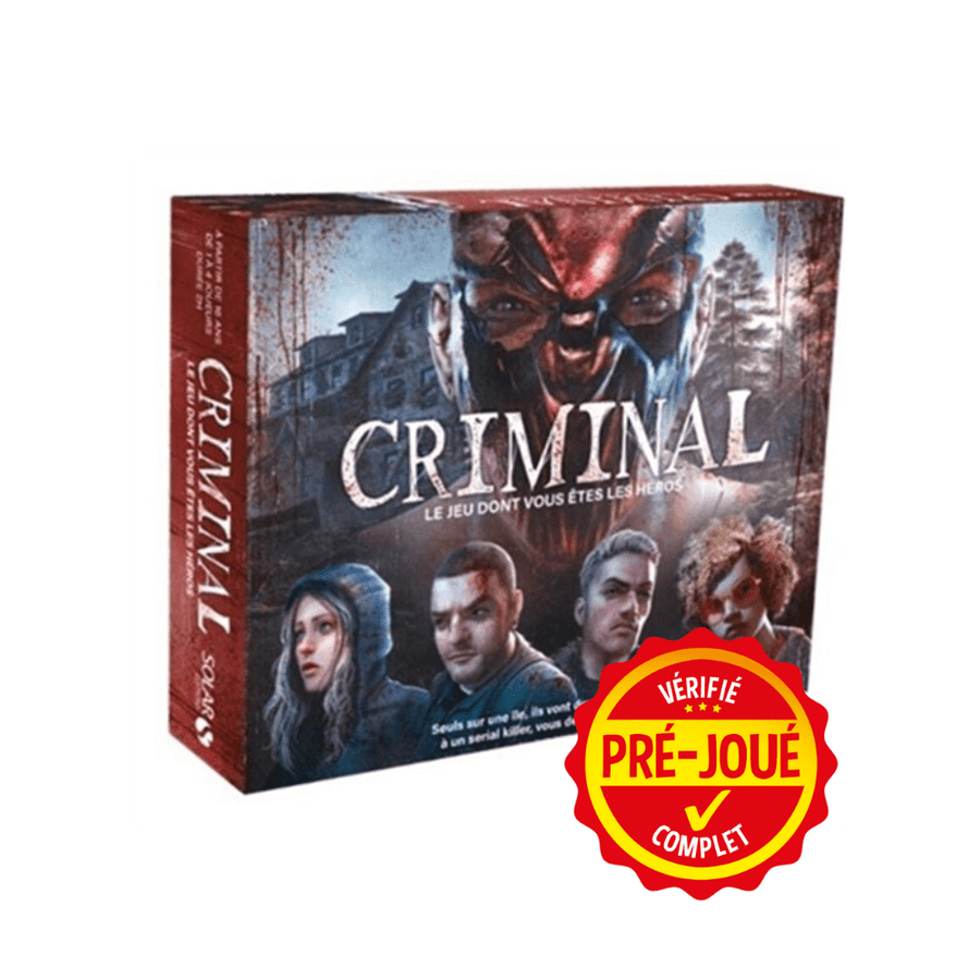 Criminal (pré-joué) (FR) BAZAR - Bazar - COOP