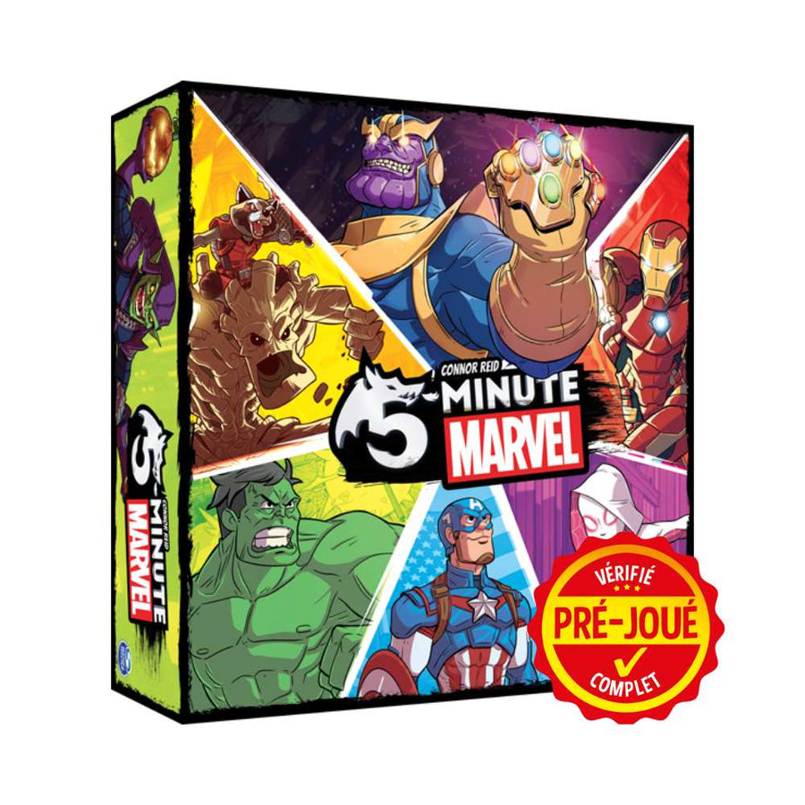 5 Minute Marvel (pré-joué) (EN) BAZAR - Bazar - Stratégie