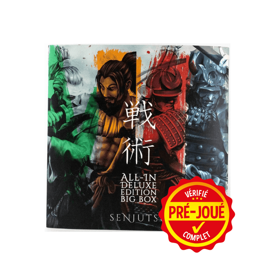 Senjutsu : Battle for Japan - All-in deluxe edition big box (pré-joué) (EN) BAZAR - Bazar - Stratégie