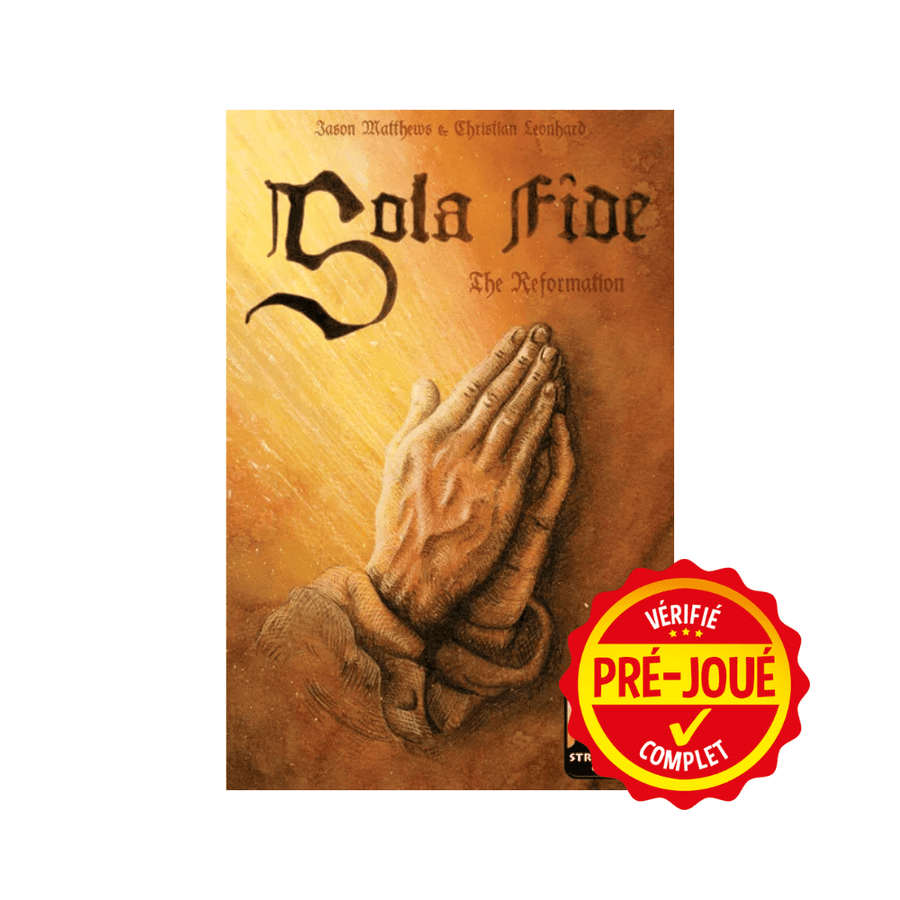Sola fide : The reformation (pré-joué) (EN) BAZAR - Bazar - Stratégie