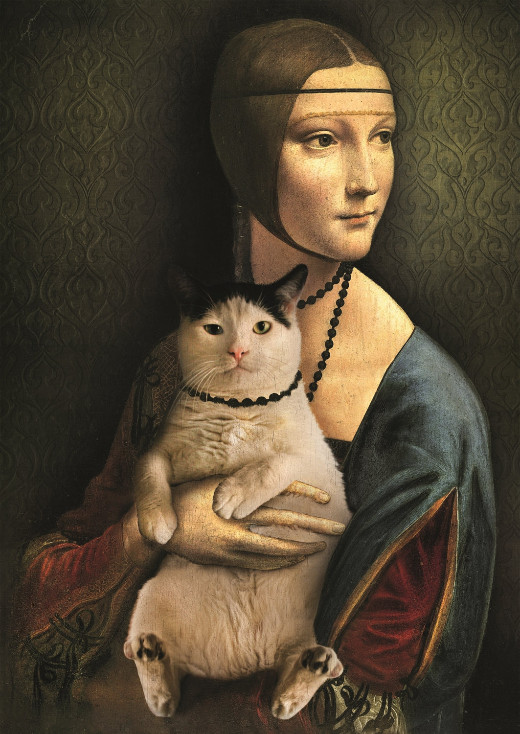 Puzzle 1000: La femme et le chat