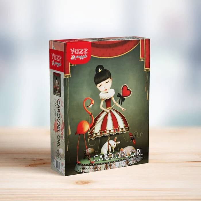 Carousel Girl (Puzzle 1000 pcs) CASSE-TÊTE - 1000 morceaux