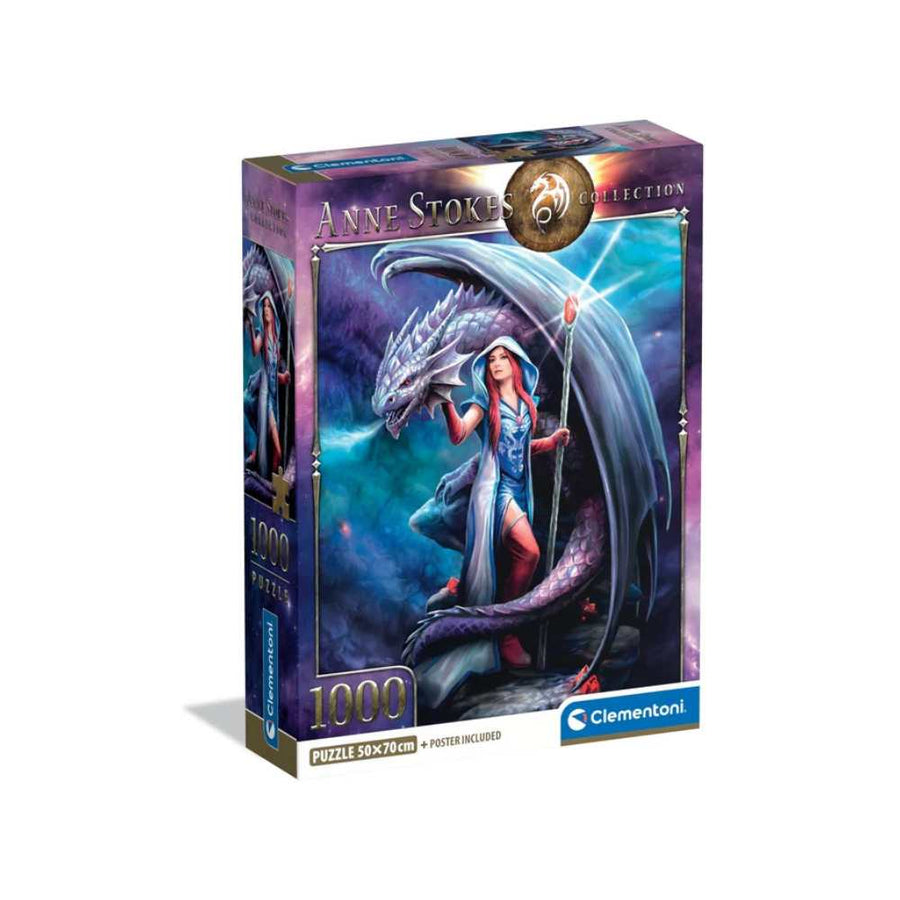 Anne Stokes : Mage dragon (1000 pcs) CASSE-TÊTE - 1000 morceaux