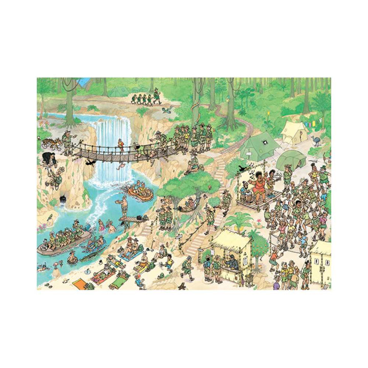 Bienvenue dans la jungle, JvH (Puzzle 1000 pcs) CASSE-TÊTE - 1000 morceaux
