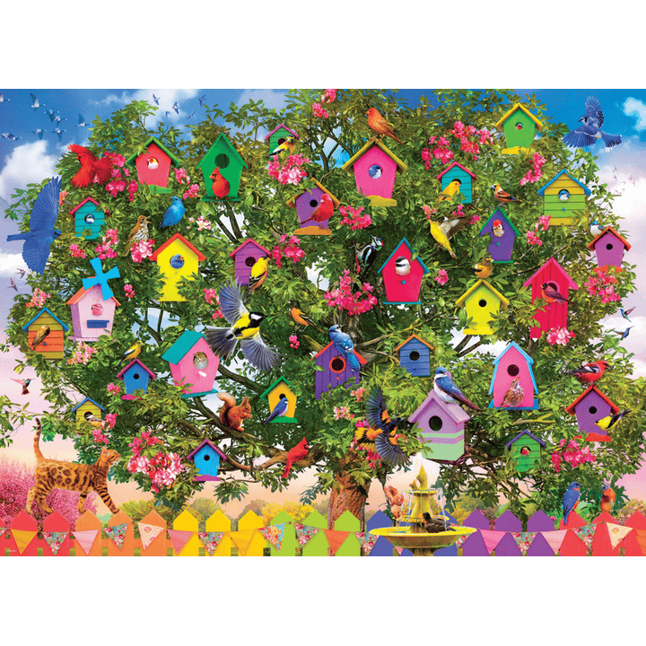 Bird House Hotel (1000 pcs) CASSE-TÊTE - 1000 morceaux