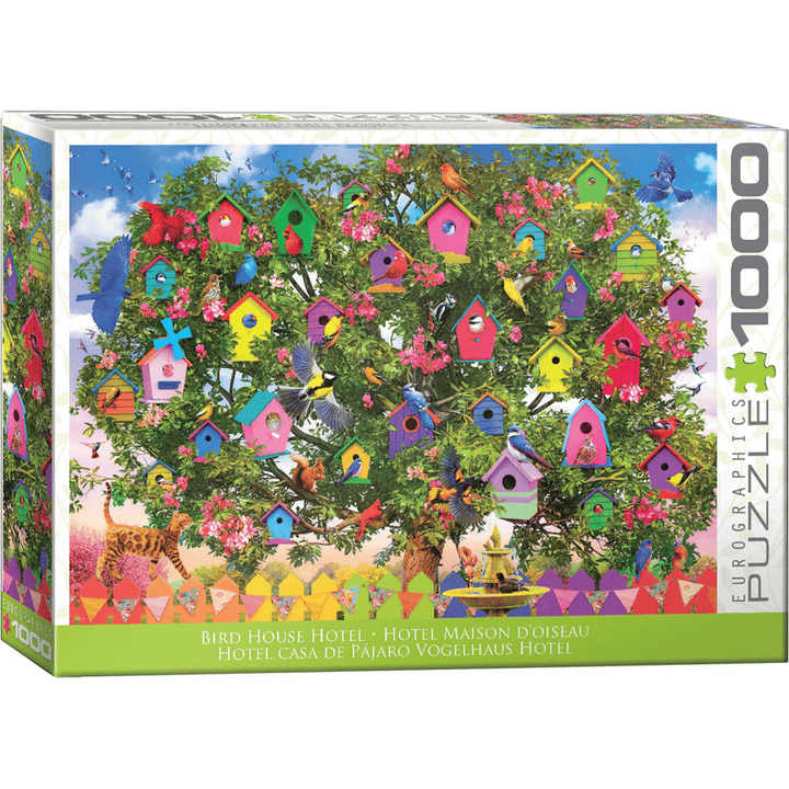 Bird House Hotel (1000 pcs) CASSE-TÊTE - 1000 morceaux