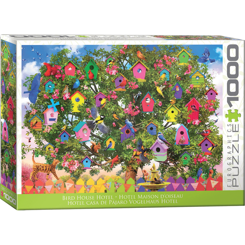 Bird House Hotel (1000 pcs) CASSE-TÊTE - 1000 morceaux