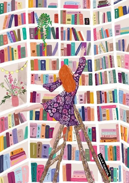 Books Are My Friend (Puzzle 1000 pcs) CASSE-TÊTE - 1000 morceaux