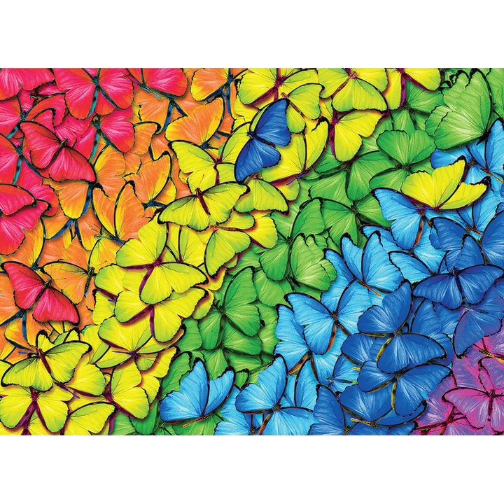 Butterfly Rainbow Tin (1000 pcs) CASSE-TÊTE - 1000 morceaux
