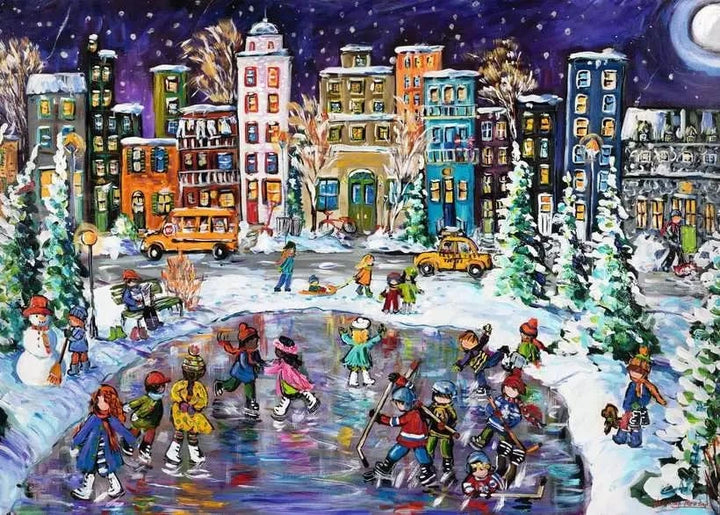 Canadian City Lights (1000 pcs) CASSE-TÊTE - 1000 morceaux