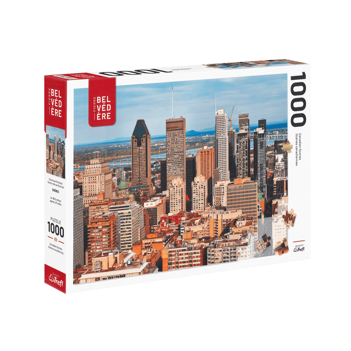 Centre-ville de Montréal (1000 pcs) CASSE-TÊTE - 1000 morceaux