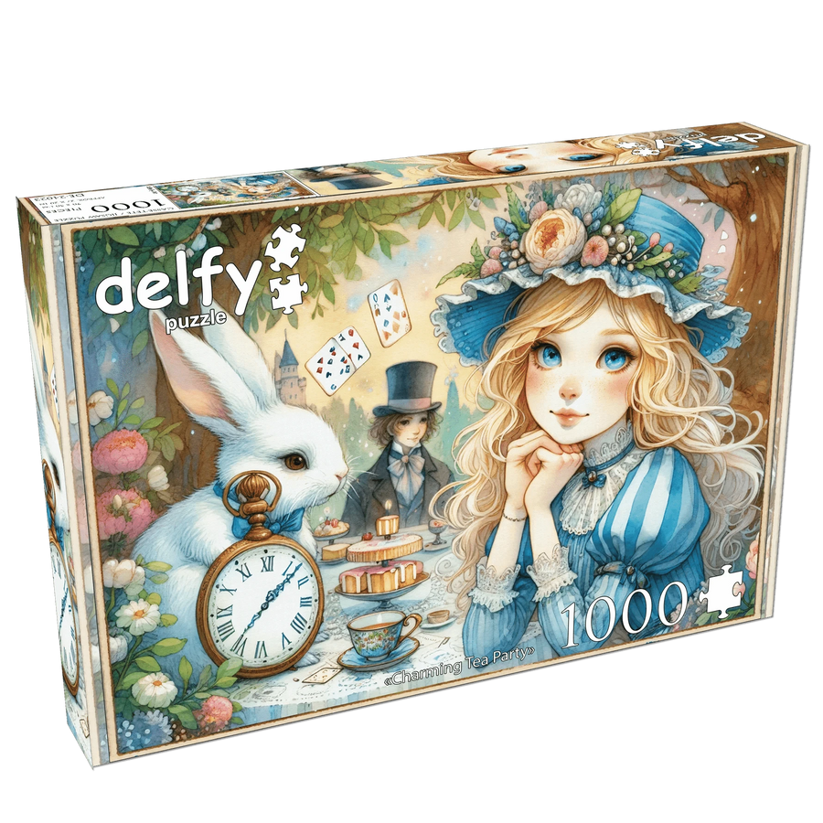 Charming Tea Party (1000 pcs) CASSE-TÊTE - 1000 morceaux
