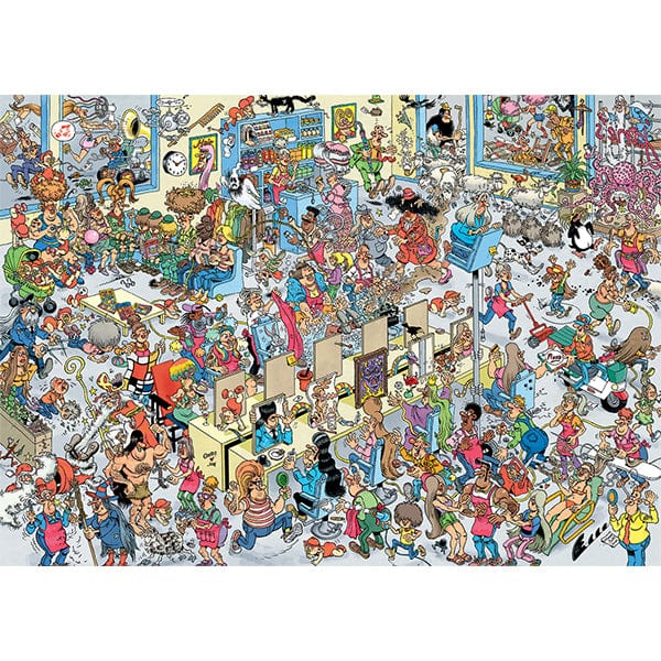 Chez les coiffeurs, JVH (Puzzle 1000 pcs) CASSE-TÊTE - 1000 morceaux
