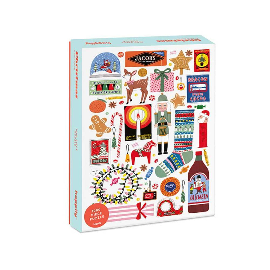 Christmas Holly (Puzzle 1000 pcs) CASSE-TÊTE - 1000 morceaux