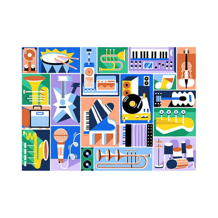 Chromatique, Marc-David Spengler (Puzzle 1000 pcs) CASSE-TÊTE - 1000 morceaux