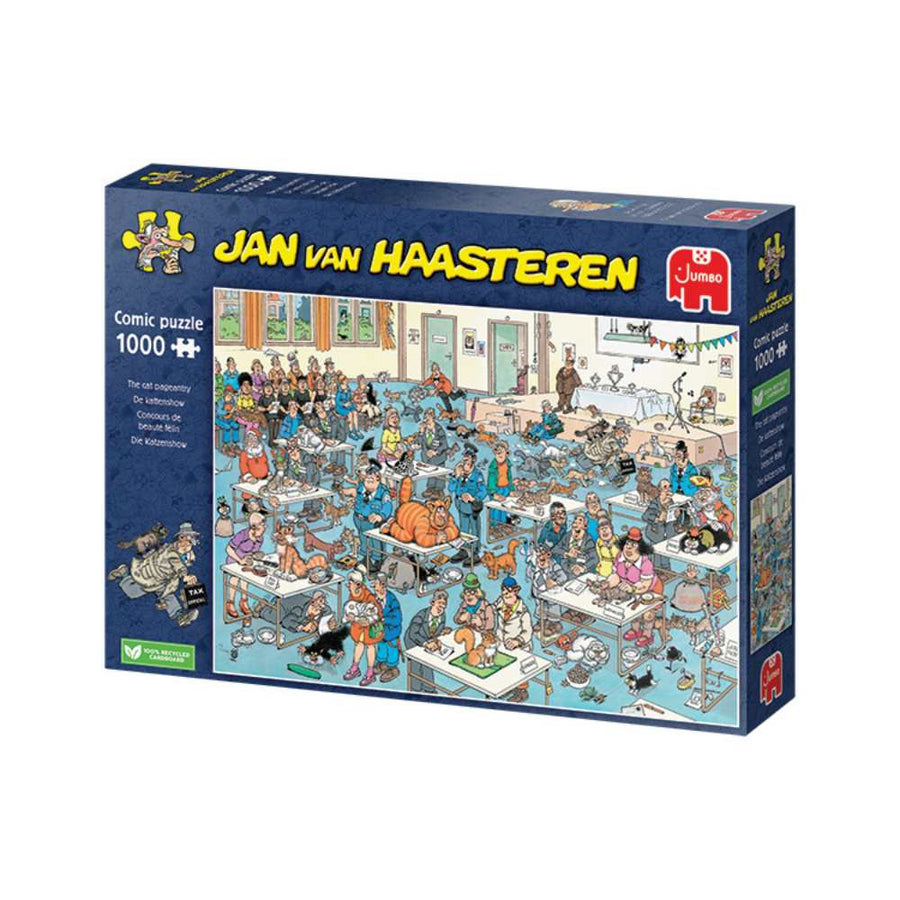 Concours de beauté félin,JvH (Puzzle 1000 pcs) CASSE-TÊTE - 1000 morceaux