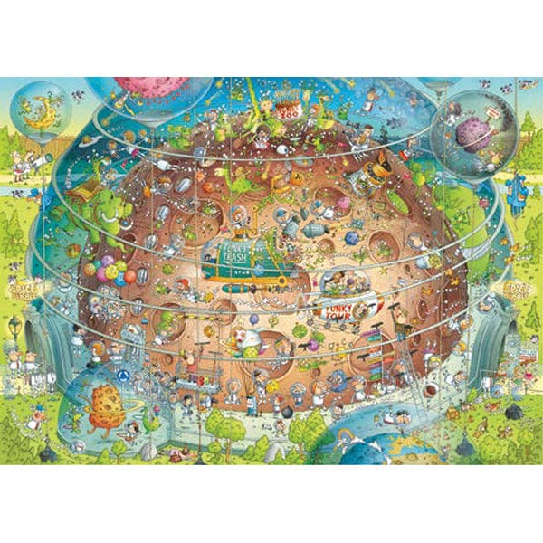 Cosmic Habitat, Degano Zoo (Puzzle 1000 pcs) CASSE-TÊTE - 1000 morceaux