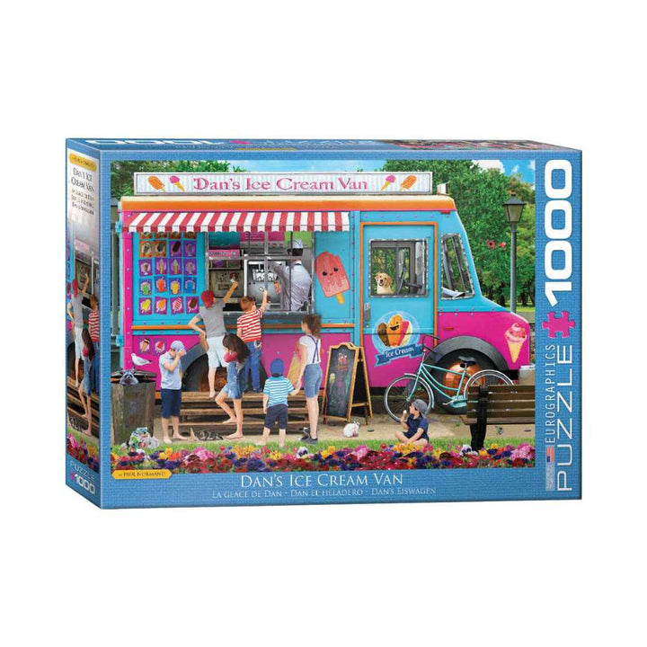 Dan's Ice Cream Van (1000 pcs) CASSE-TĂTE - 1000 morceaux