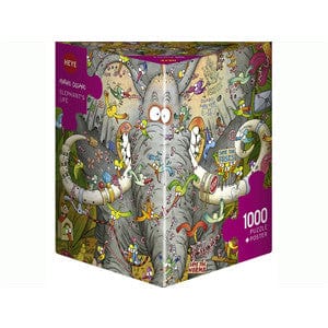 Degano : Elephant's Life (1000 pcs) CASSE-TÊTE - 1000 morceaux