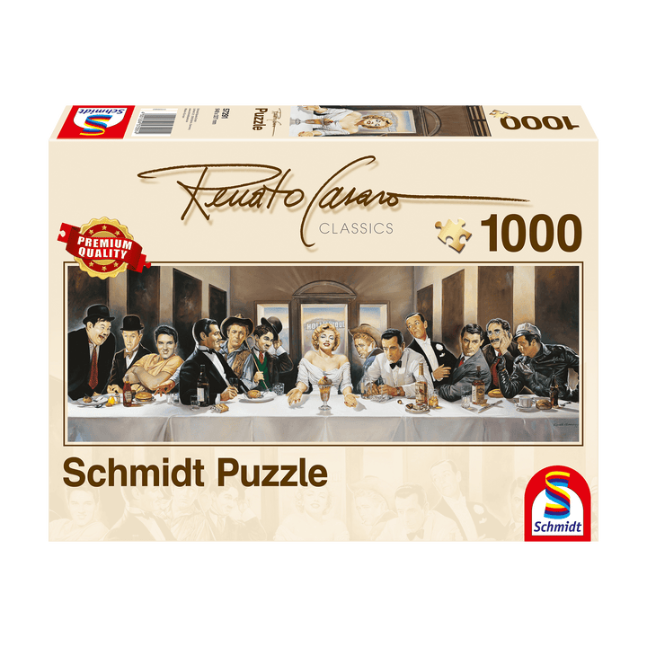 Dîner des célébrités (1000 pcs) CASSE-TÊTE - 1000 morceaux
