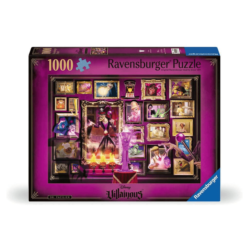 Disney Villainous: Dr. Facilier (Puzzle 1000 pcs) CASSE-TÊTE - 1000 morceaux