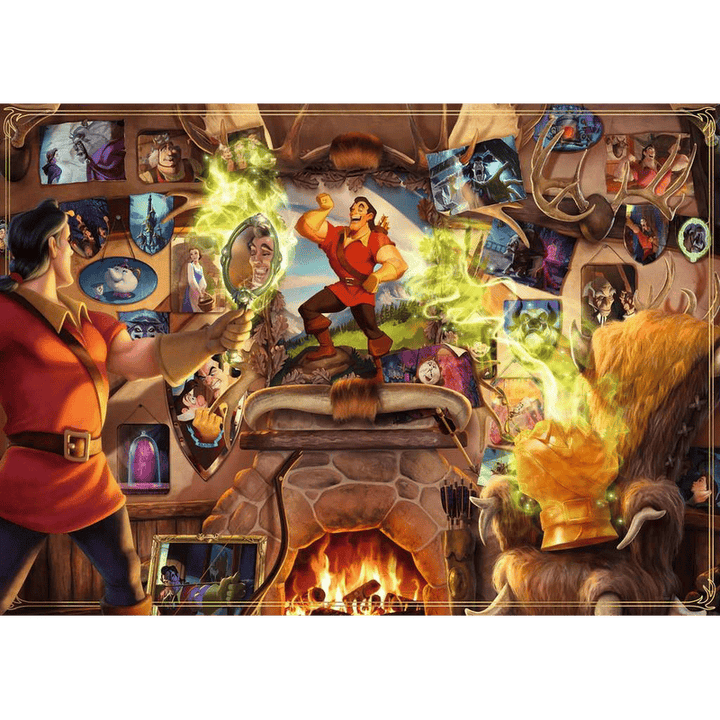 Disney Villainous: Gaston (Puzzle 1000 pcs) CASSE-TÊTE - 1000 morceaux