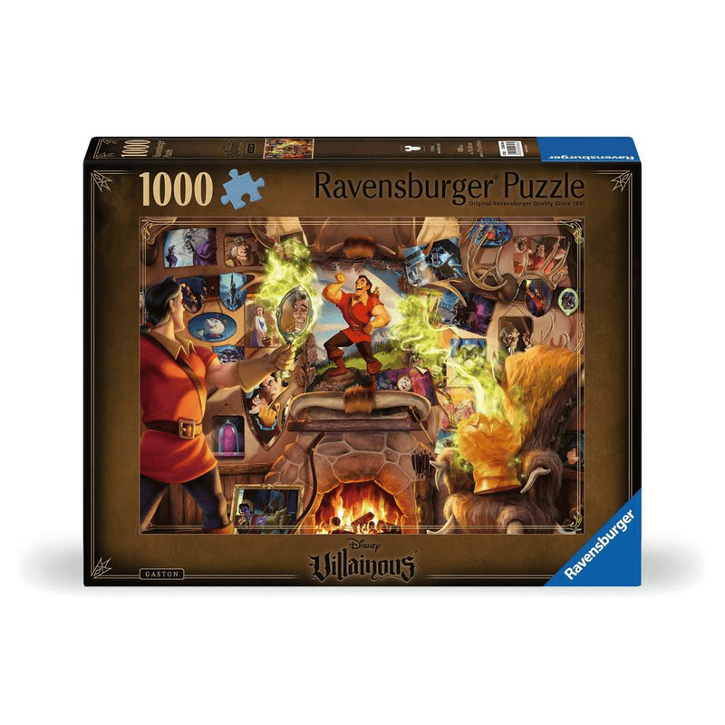 Disney Villainous: Gaston (Puzzle 1000 pcs) CASSE-TÊTE - 1000 morceaux