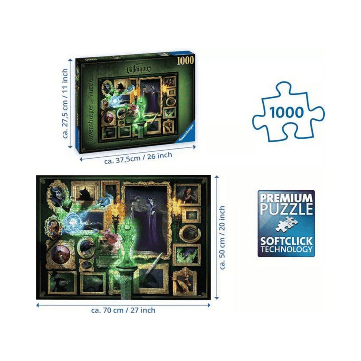 Disney Villainous: Maleficent (Puzzle 1000 pcs) CASSE-TÊTE - 1000 morceaux