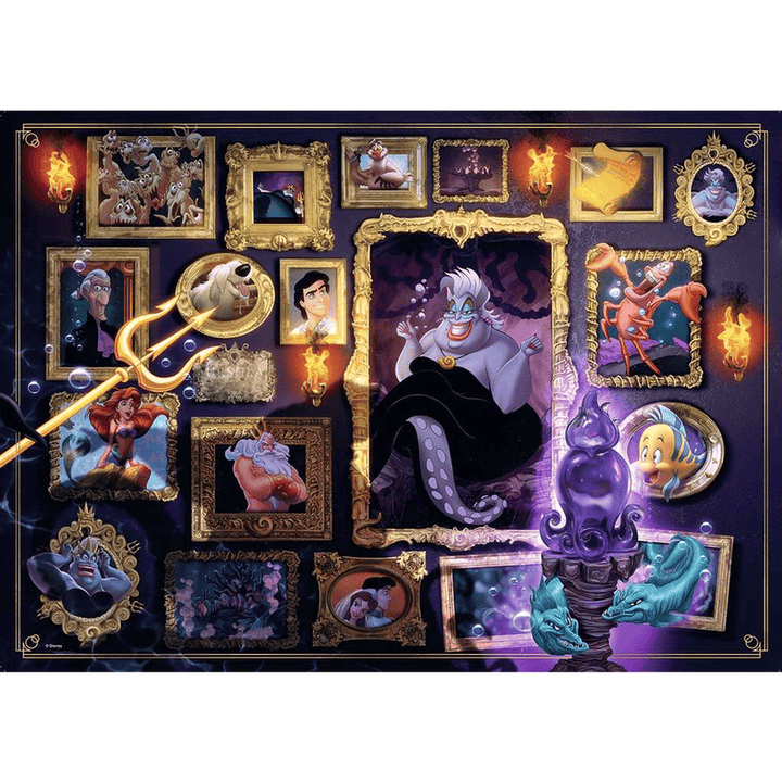 Disney Villainous: Ursula (Puzzle 1000 pcs) CASSE-TÊTE - 1000 morceaux