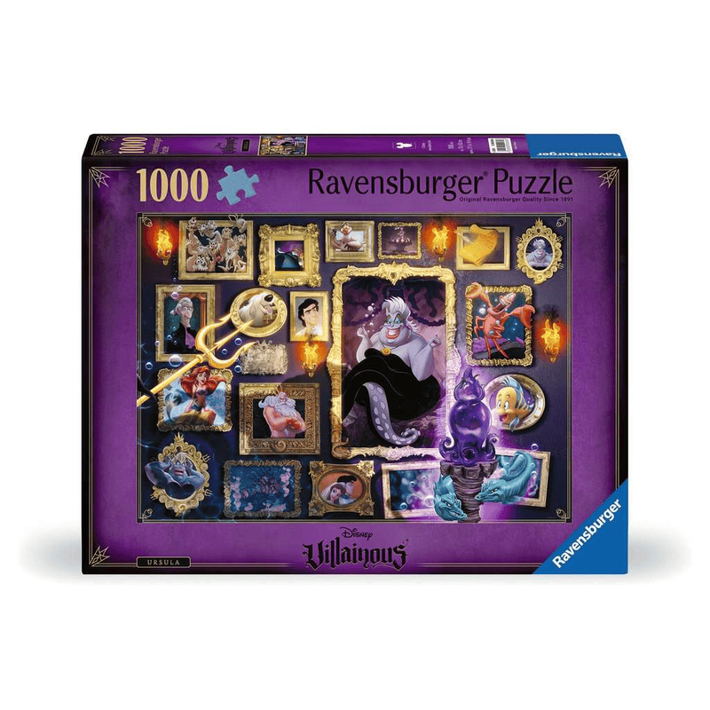 Disney Villainous: Ursula (Puzzle 1000 pcs) CASSE-TÊTE - 1000 morceaux