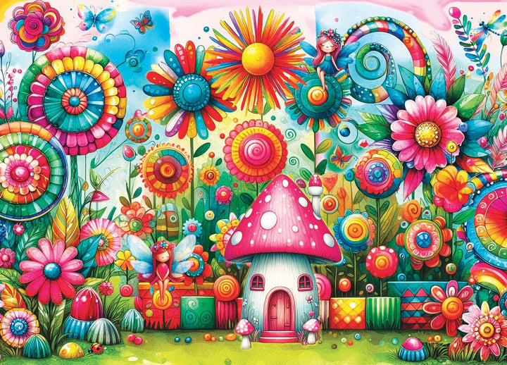 Dreamy Garden (1000 pcs) CASSE-TÊTE - 1000 morceaux