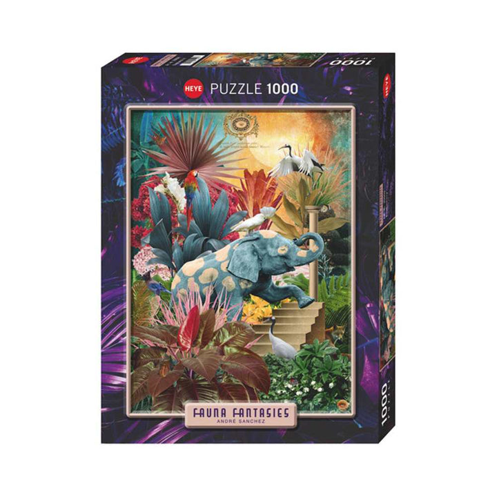 Elephantaisy, Fauna Fantasies (Puzzle 1000 pcs) CASSE-TÊTE - 1000 morceaux