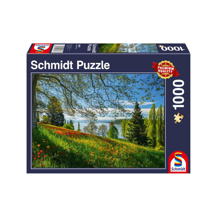 Floraison des tulipes, Île de Mainau (1000 pcs) CASSE-TÊTE - 1000 morceaux