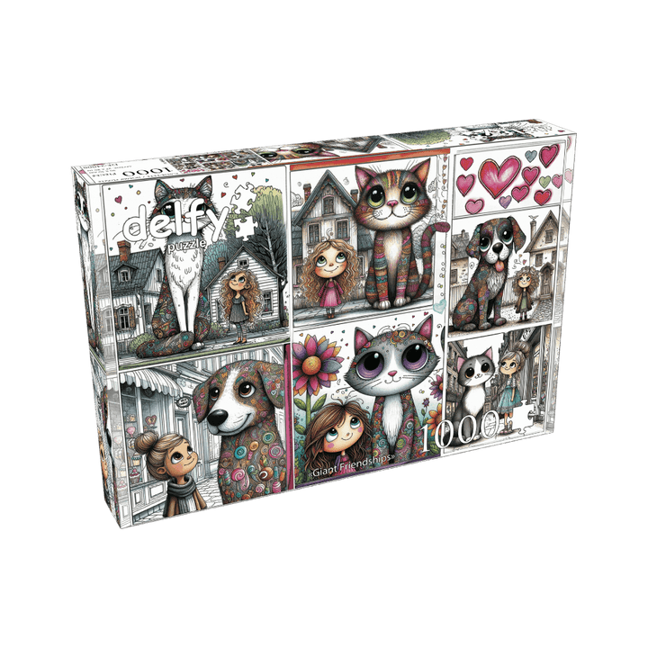 Giant Friendships (1000 pcs) CASSE-TÊTE - 1000 morceaux