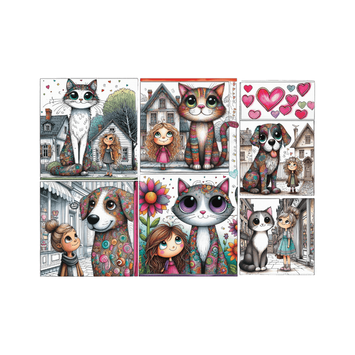 Giant Friendships (1000 pcs) CASSE-TÊTE - 1000 morceaux