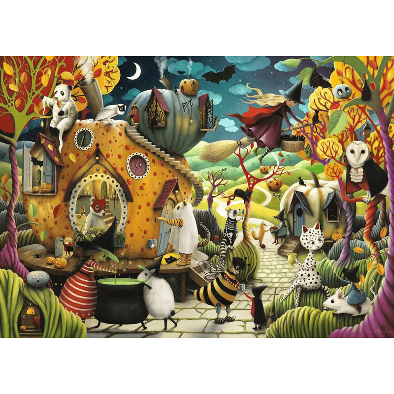 Happy Halloween Seasonal (Puzzle 1000 pcs) CASSE-TÊTE - 1000 morceaux