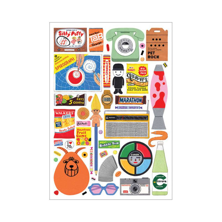 In the 70's (Puzzle 1000 pcs) CASSE-TÊTE - 1000 morceaux