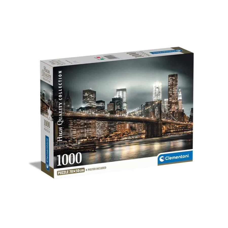 L'horizon de New York (1000 pcs) CASSE-TÊTE - 1000 morceaux