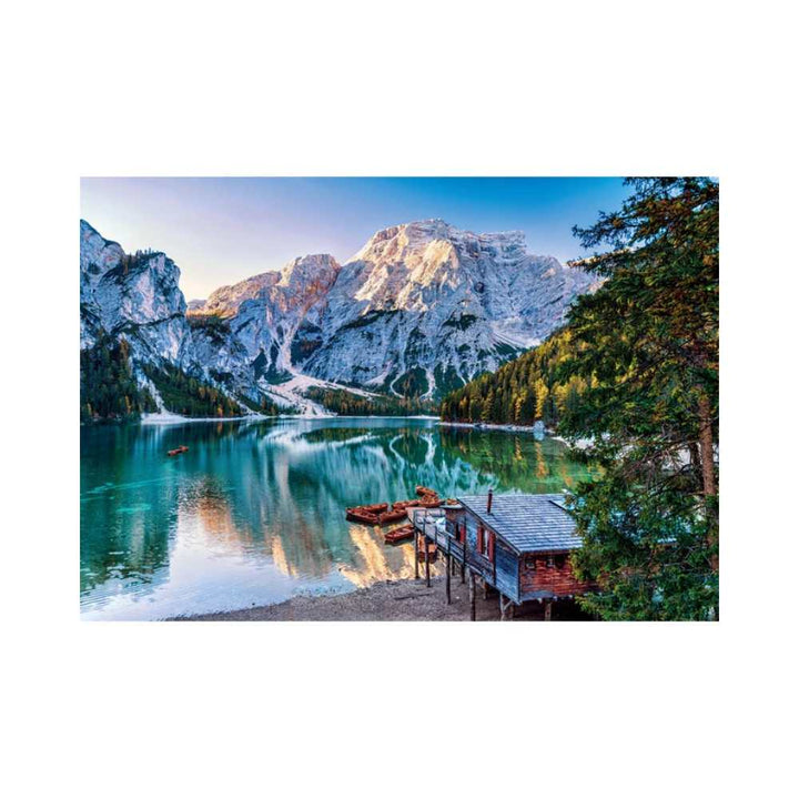 Lac Braies émeraude (1000 pcs) CASSE-TÊTE - 1000 morceaux