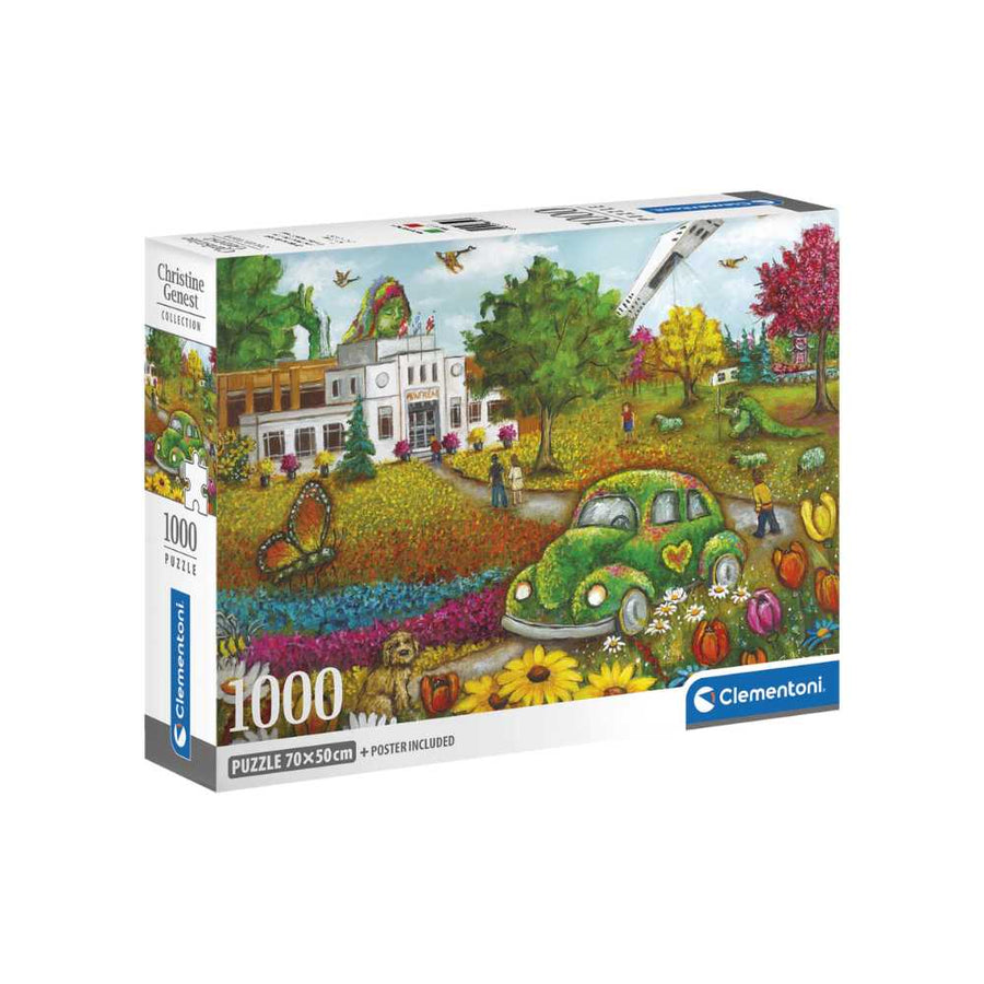 Le jardin botanique (1000 pcs) CASSE-TÊTE - 1000 morceaux