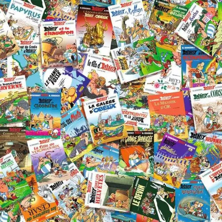 Les albums d'Astérix  (1000 pcs) CASSE-TÊTE - 1000 morceaux